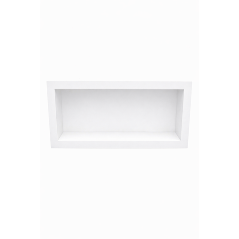 Nicho de Imbuir Banheiro 80x40x10 Suporte para Beleza Cor:calacata