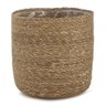 Cachepot em Fibra Natural Cesto Marrom - 21cm Abra Cadabra - 1