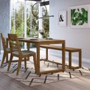 Ver imagem 2 de Mesa De Jantar 4 Lugares retangular Madeira Maciça Craft