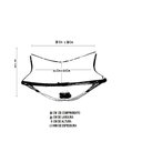 Ver imagem 5 de Gabinete Vidro 40cm Banheiro Curvado Duplo Pp Cuba Quadrada