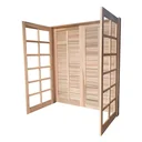 Ver imagem 3 de Porta Balcão de Abrir / Abrir de Madeira Padrão Cedro Reto Bat.14 Cm- 2.15 (a) X 1.60 (l)