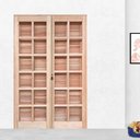 Ver imagem 7 de Porta Balcão de Abrir / Abrir de Madeira Padrão Cedro Reto Bat.14 Cm- 2.15 (a) X 1.60 (l)