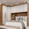 Guarda Roupa Modulado Casal Safira 008 em Mdf com 8 Portas e 4 Gavetas - 1