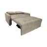 Sofá Cama para Sala de Estar Amora New Veludo Matrix - Cappuccino - 2