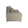 Sofá Cama para Sala de Estar Amora New Veludo Matrix - Cappuccino - 13