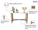 Ver imagem 6 de Aparador Buffet Decorativo Austria Madeira e Aço Branco