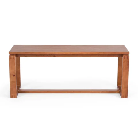 Banco em Madeira Maciça 140cm Craft Marrom/Garapa