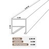 Brise Wpc Interno 290x5x6cm - 7