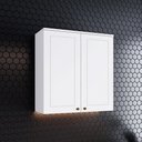 Ver imagem 1 de Armário Aéreo 2 Portas 80 Cm Amy Casa 812