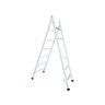 Escada Extensiva em Aço 06x10 Degraus Branco - 1