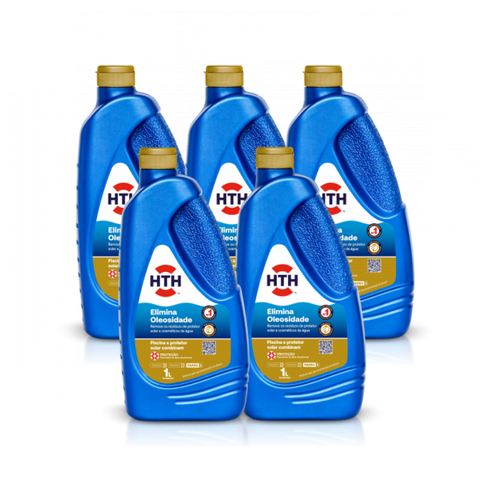 Kit 5 Elimina Oleosidade 1Lt- Hth