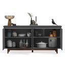 Ver imagem 2 de Buffet 4 Portas Flow: Cinza