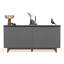 Ver imagem 3 de Buffet 4 Portas Flow: Cinza