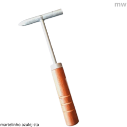 50 Peças Martelinho de Ouro C/ Ponta Reforçada Azulejista - 3