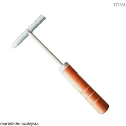50 Peças Martelinho de Ouro C/ Ponta Reforçada Azulejista - 4
