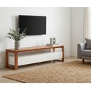 Ver imagem 1 de Rack para TV até 60 Polegadas em Madeira Maciça 140cm 2 Gavetas Craft