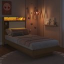 Ver imagem 5 de Cama de Solteiro Infantil/Juvenil 90 Suspensa com Iluminação em LED e Organizador na Cabeceira Cancun