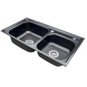 Ver imagem 2 de Cuba Dupla Gourmet Pia Cozinha Inox Preto Acessório Brinovar