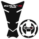 Ver imagem 1 de Adesivo Resinado Protetor de Tanque Motos Suzuki Gsx-s 750 Preto Teu Adesivo Adesivo Resinado Protet