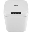 Ver imagem 7 de Lixeira Retangular 12l Branca C/sensor Vonder