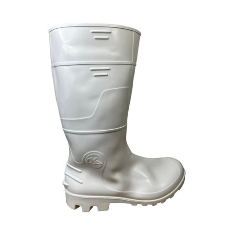 Bota Pvc Safety Boots C/longo 33 Sf Bca Kadesh Ca 42419 38 Branca