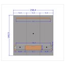 Ver imagem 4 de Painel para TV até 65 Polegadas 158,4CMX160,5cm Lisboa Branco