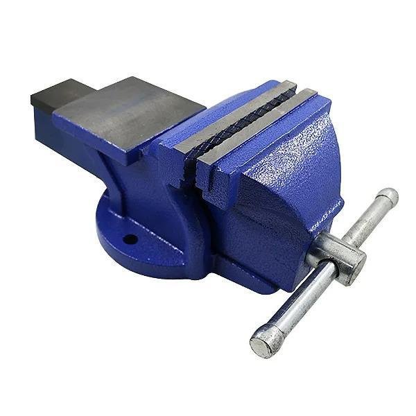 Torno Morsa de Bancada Profissional N.5 125mm Azul - 2