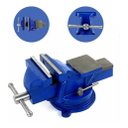Ver imagem 1 de Torno Morsa de Bancada Profissional N.5 125mm Azul
