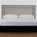 Ver imagem 2 de Cabeceira de Cama Box Estofada 195 Cm King Viviane Linho