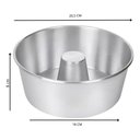 Ver imagem 3 de Forma Assadeira Suíça 18x8x20 Pudim Bolo Torta Gelatina Jjb