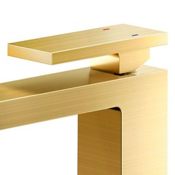 Misturador Monocomando de Mesa para Lavatório Docol New Ouro Escovado - 2