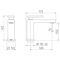 Misturador Monocomando de Mesa para Lavatório Docol New Ouro Escovado - 4