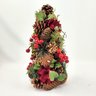 Árvore de Natal Decorativa com Pinhas e Berries Flor 33cm - 5