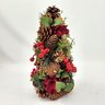 Árvore de Natal Decorativa com Pinhas e Berries Flor 33cm - 2
