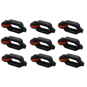 Kit 9 Un Abraçadeira Trava para Aquecedor Solar Piscina Soria