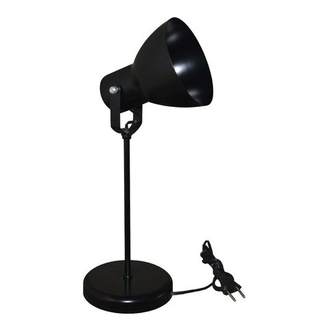 Luminaria De Mesa Articulada - Ideal Para Escritório, Home Office, Manicure - Preto