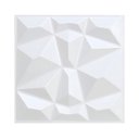 Ver imagem 1 de 20 Placas 3d Revestimento de Parede Autocolante Diamante - 25x25cm