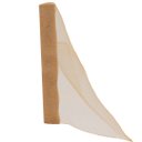 Ver imagem 5 de Kit Tela Decorativa Natal Fita Gigante 52cm X 5 Metros Bege Natural 2 Peças - Magizi