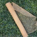 Ver imagem 2 de Kit Tela Decorativa Natal Fita Gigante 52cm X 5 Metros Bege Natural 2 Peças - Magizi