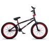 Bicicleta Aro 20 Bmx U-brake Rotor K7 Cog 9 Freedom P03 Preto e Vermelho - D'rossi Drossi - 1