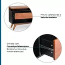 Ver imagem 7 de Rack para TV até 55 Polegadas 2 Gavetas Club