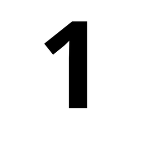 Numero Chapa 60mm Acm Preto Comfortdoor