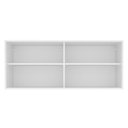 Ver imagem 7 de Armário Aéreo Madesa 2 Portas de Correr Vidro Reflex para Cozinhas Glamy, Lux, Agata e Reims Branco