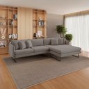 Ver imagem 2 de Sofá Jade com Chaise Lateral Direita 2,84m em Linho