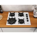 Ver imagem 1 de Cooktop 4 Bocas Mesa de Vidro e Tripla Chama Itaplus