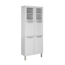 Ver mais imagens de Paneleiro Duplo em Aço com Vidro 6 Portas 5 Prateleiras Tarsila Itatiaia