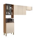 Ver imagem 1 de Cozinha Compacta Vert Plus 3026 Freijo / Soft - Kits Parana