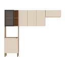 Ver imagem 3 de Cozinha Compacta Vert Plus 3026 Freijo / Soft - Kits Parana