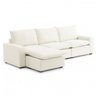 Sofá Modular Hug 6 Lugares 375cm com 1 Puff em Linho CabeCasa MadeiraOriginals - 3