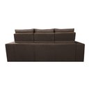 Ver imagem 6 de Sofá 3 Lugares Retrátil e Reclinável Cama inBox Senses 2,00m Velusoft Café